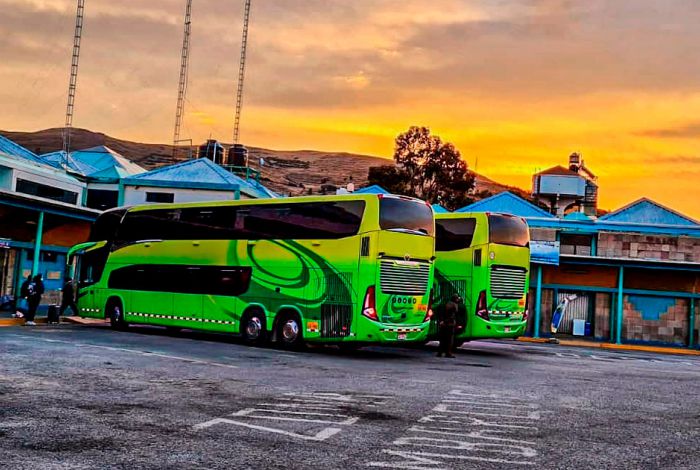 Bus Diurno Directo Puno a Arequipa 10:00 horas (Turno Mañana)