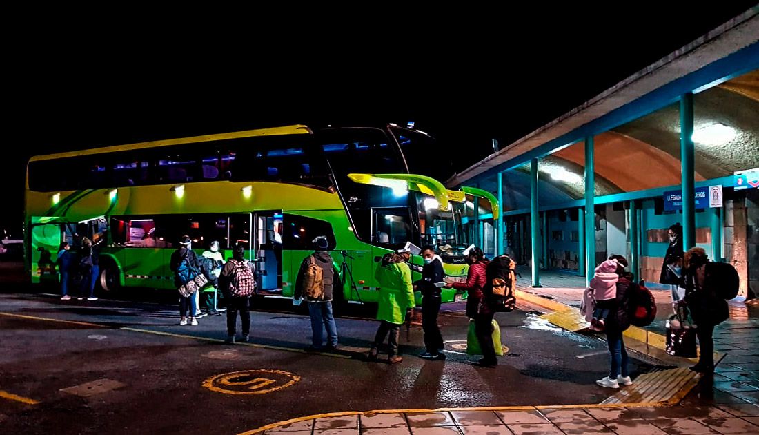 Bus Nocturno Cusco a Puno
